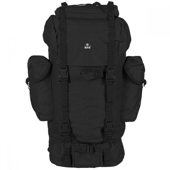 Mochila MFH 65 L Exército Alemão - Preto