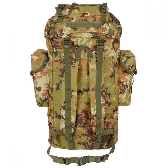 Mochila MFH 65 L Exército Alemão - Vegetato Woodland