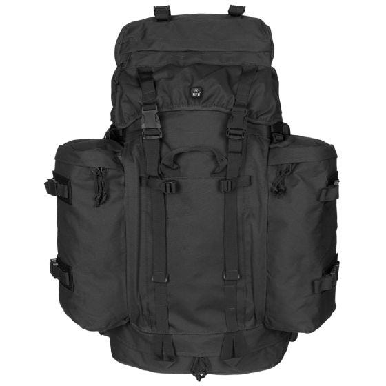 Mochila de Montanha MFH 80 L Exército Alemão - Preto