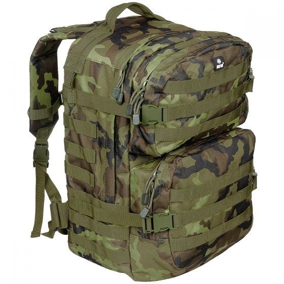 Mochila MFH Assault II - Czech Woodland