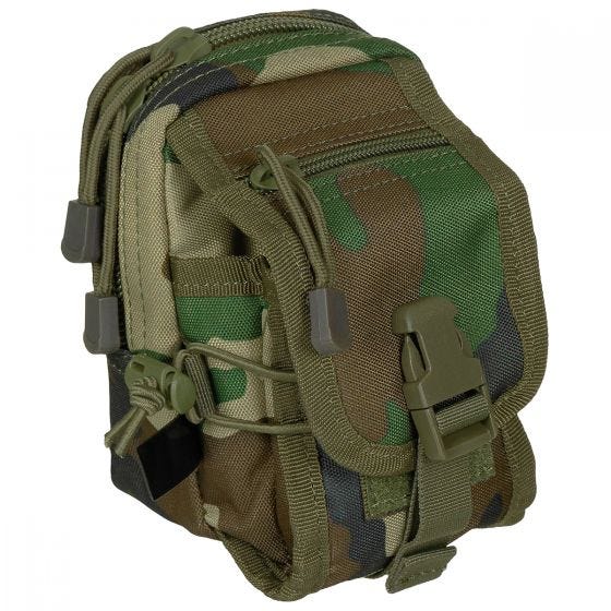 MFH Utility Pouch MOLLE Woodland