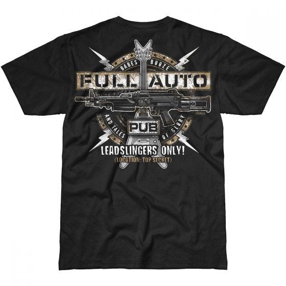 T-Shirt 7.62 Design Full-Auto Pub Preto