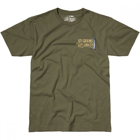 T-Shirt 7.62 Design Sniper Team Military Green