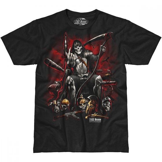 T-Shirt 7.62 Design Warlord Preto