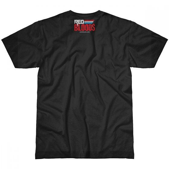 T-Shirt 7.62 Design Red Bloods Battle Spade Preto