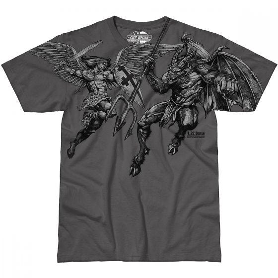 T-Shirt 7.62 Design St. Michael Vengeance Carvão
