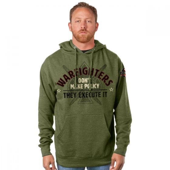 Camisola com Capuz 7.62 Design Warfighters Heather Green