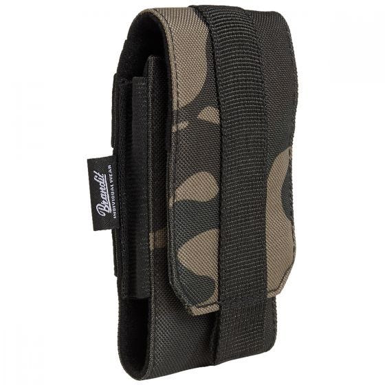 Bolsa para Telemóvel Média Brandit MOLLE - Dark Camo