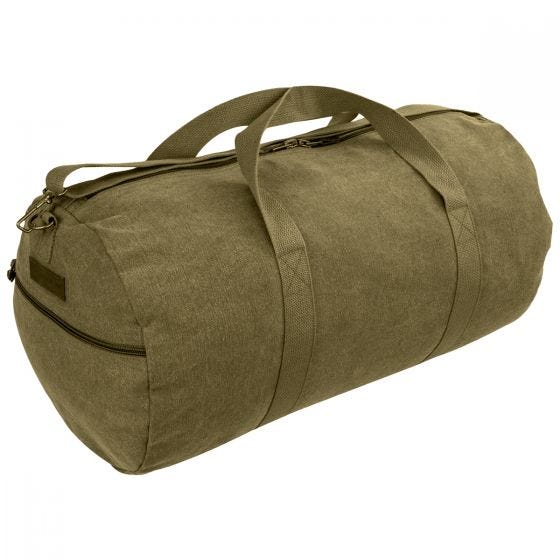 Mala Roll Highlander Crieff Canvas 45 L - Verde-Azeitona