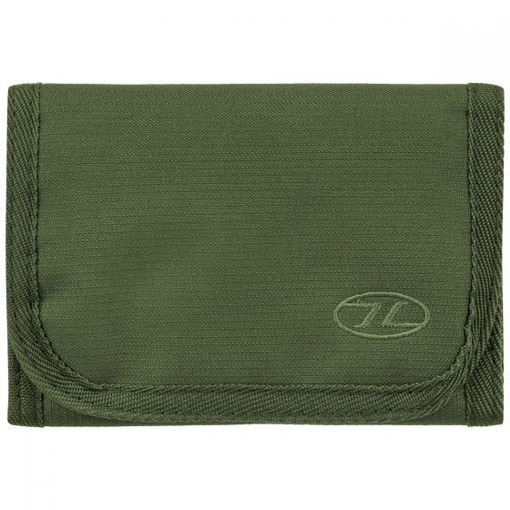Carteira Highlander Shield RFID - Verde-Azeitona