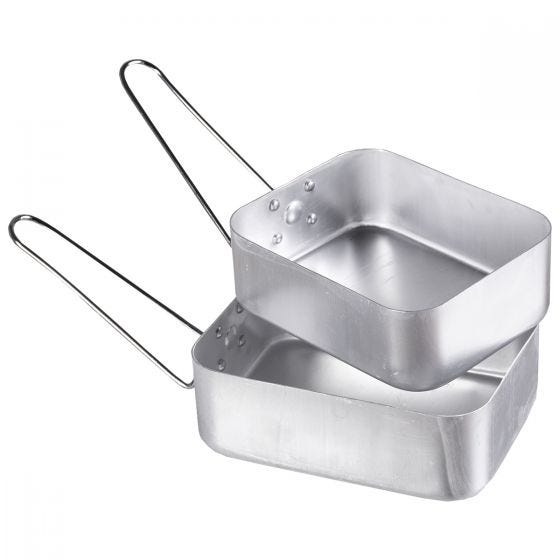 Mil-Tec British Aluminum Anodized Mess Kit 2 pcs.