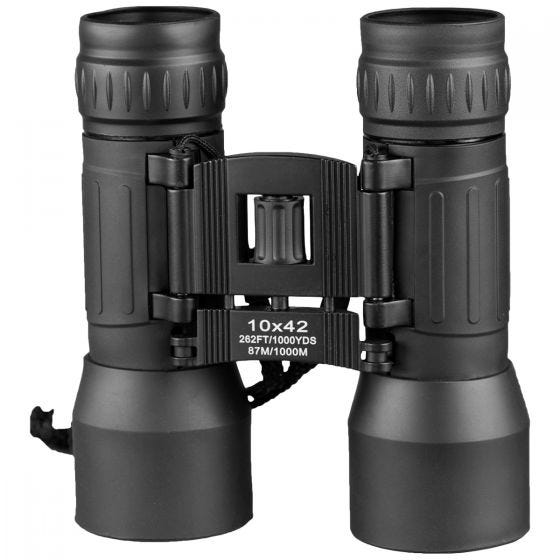 Mil-Tec Foldable Binocular 10x42 Black