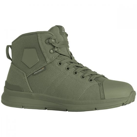 Botas Pentagon Hybrid Táticas Camo Green