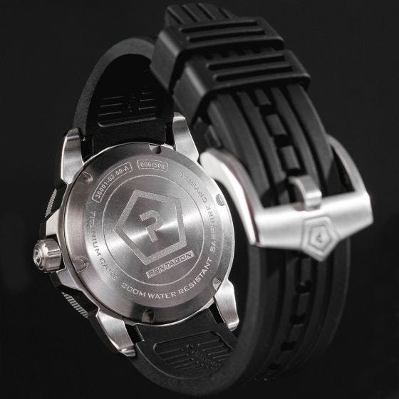 Pentagon Genesis Watch Silver