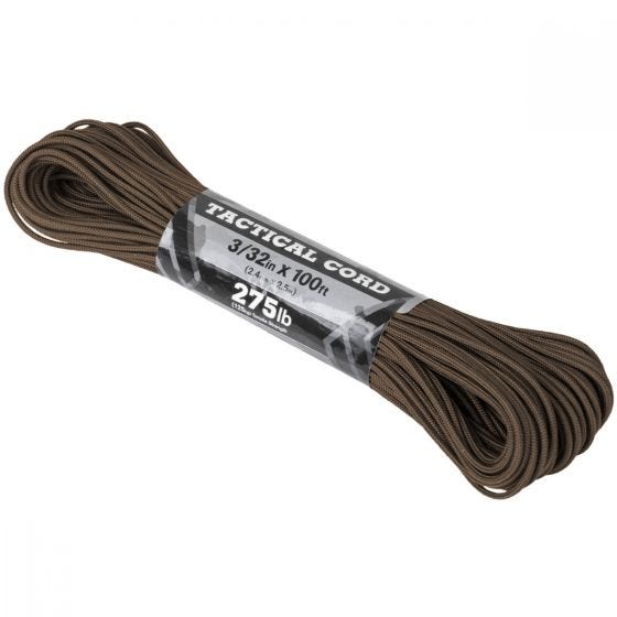 Corda Tática Atwood Rope 275 100 ft - Castanho