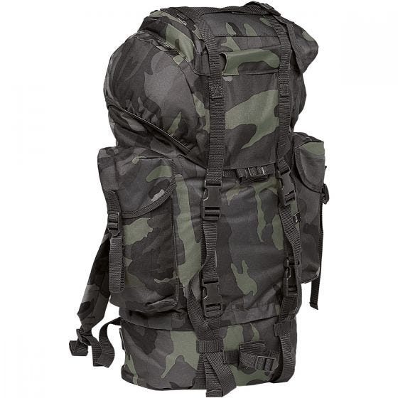 Mochila de Combate Brandit - Dark Camo