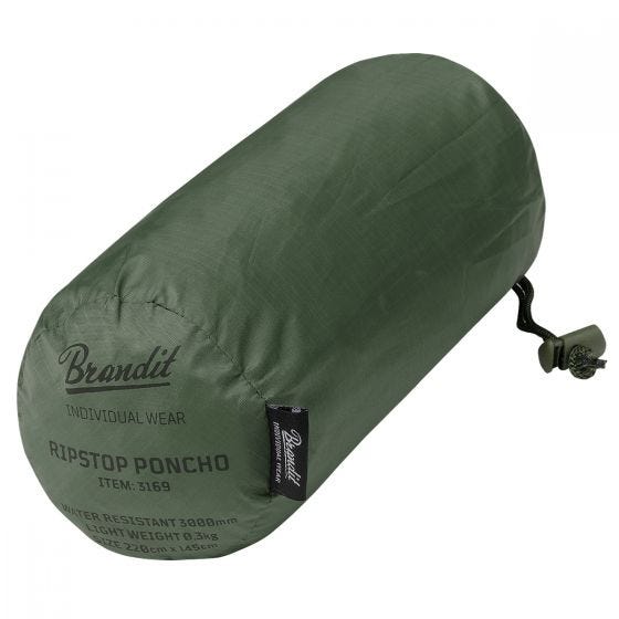 Poncho Brandit Ripstop - Verde-Azeitona