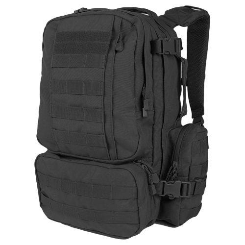 Mochila para o Exterior Condor Convoy - Preto