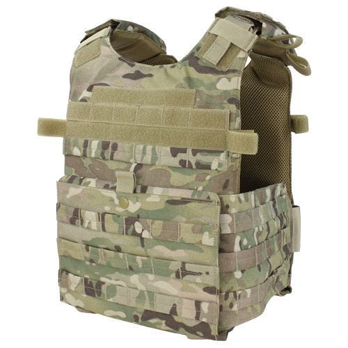 Porta-placas Condor Gunner Leve - MultiCam