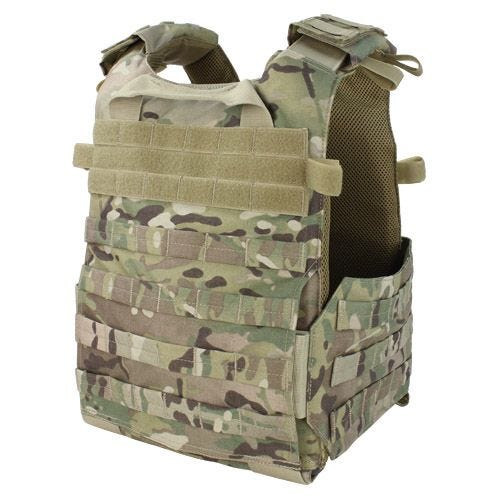 Porta-placas Condor Gunner Leve - MultiCam