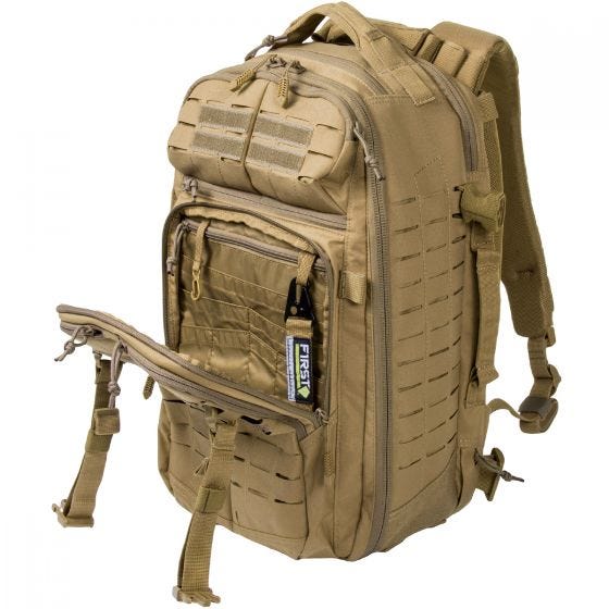 Mochila First Tactical Tactix Meio Dia - Coyote