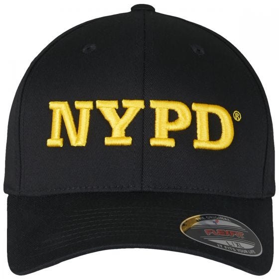 Boné Flexfit NYPD 3D Logo - Preto