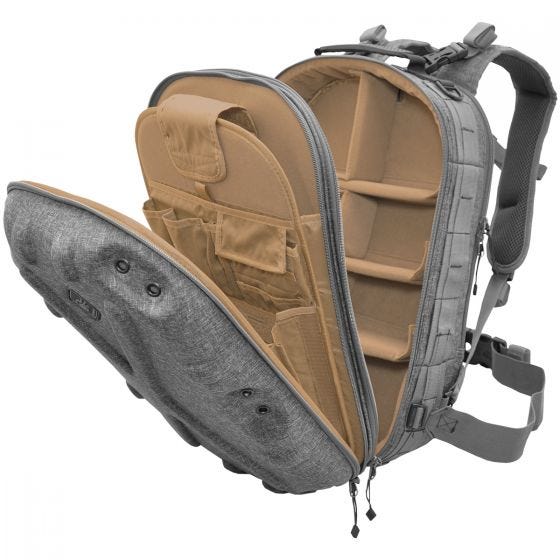 Mochila para o Dia a Dia Civilian Grayman Pillbox Hardshell - Cinza