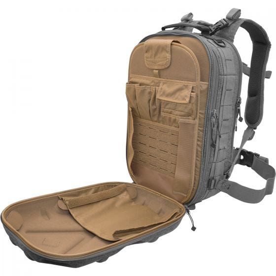 Mochila para o Dia a Dia Civilian Grayman Pillbox Hardshell - Cinza