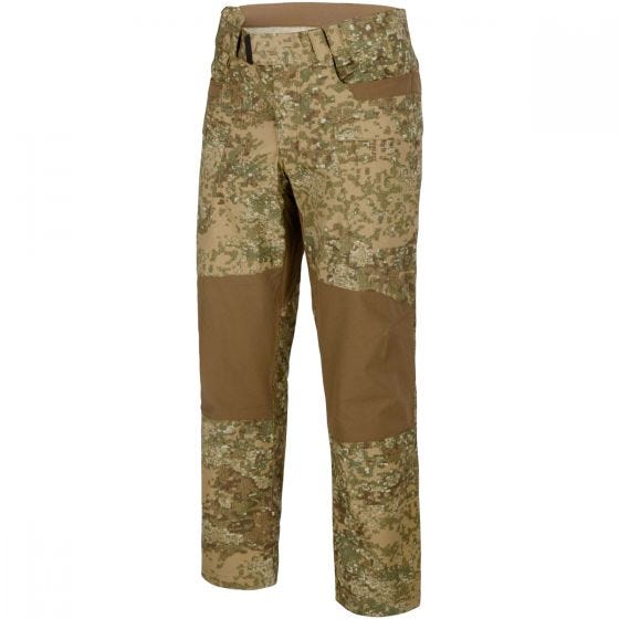 Calças Helikon Hybrid Tactical Ripstop de Nylon e Algodão - PenCott BadLands