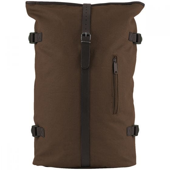 Jack Pyke Canvas Fold Top Rucksack Brown