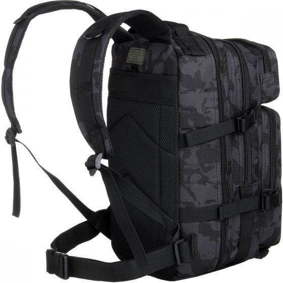 Mochila MFH Assault I Laser - Night Camo