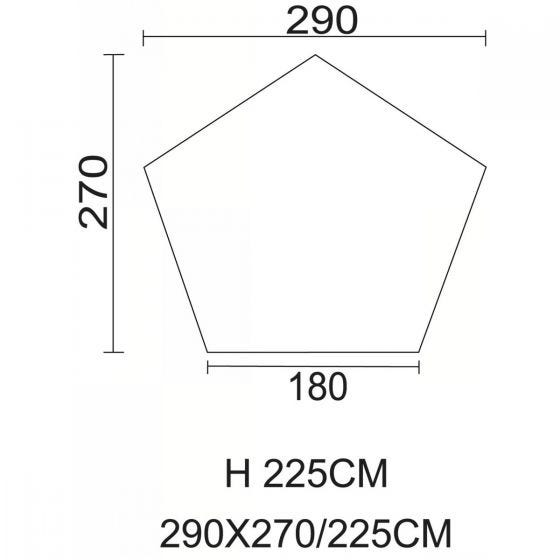 Tenda Indiana MFH Tipi - Verde-Azeitona