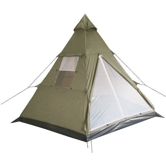 Tenda Indiana MFH Tipi - Verde-Azeitona