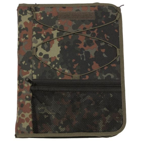 Estojo de Escrita MFH com Capa de Mapa - Flecktarn