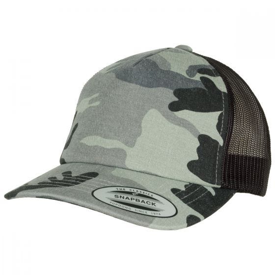 Boné YP Trucker Camo - Dark Camo/Preto