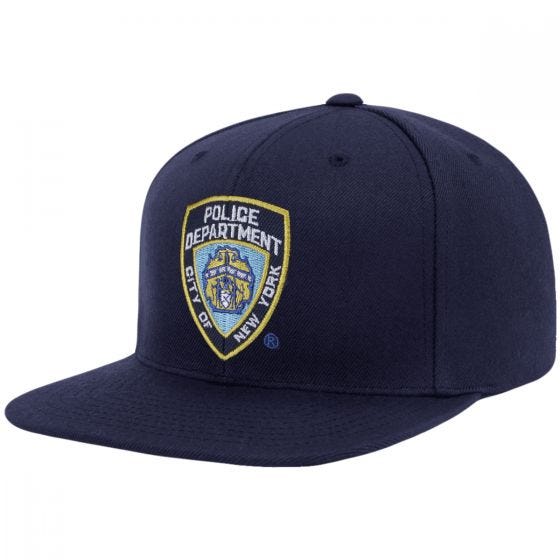 Boné com Regulador de Plástico YP NYPD Emblem - Navy