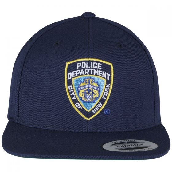 Boné com Regulador de Plástico YP NYPD Emblem - Navy