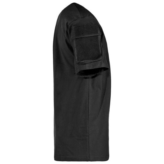 Camisa de manga curta MFH US Com bolsos nas mangas - Preto