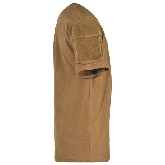 Camisa de manga curta MFH US Com bolsos nas mangas - Coyote
