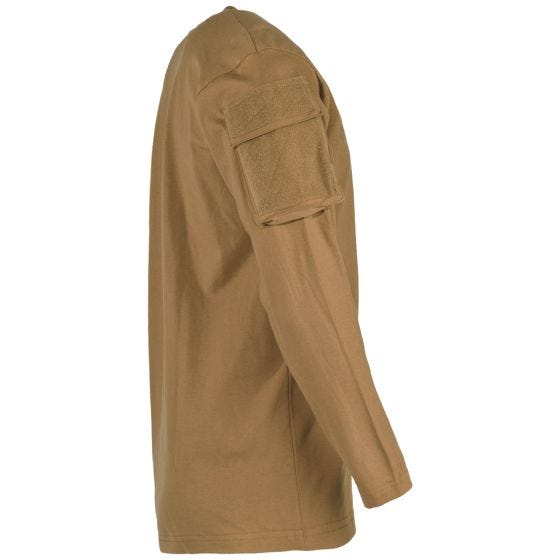 Sweatshirt MFH US Com bolsos nas mangas - Coyote