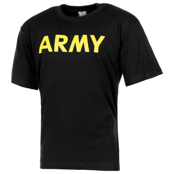 T-Shirt MFH Army - Preto