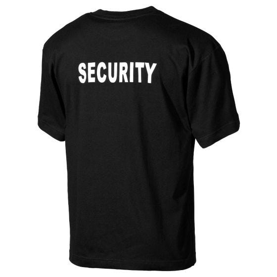 T-Shirt MFH Security - Preto