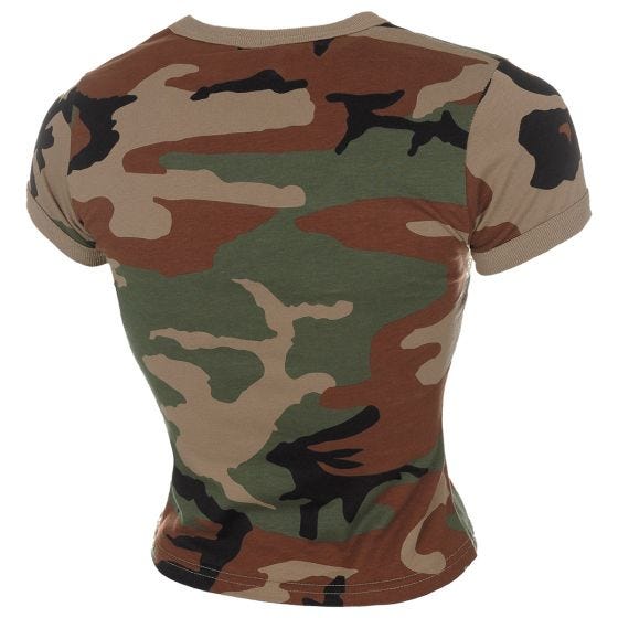 T-Shirt MFH US Mulher - Woodland