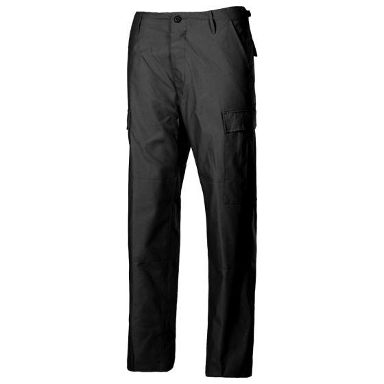 Calças de combate MFH US BDU Reinforced - Preto