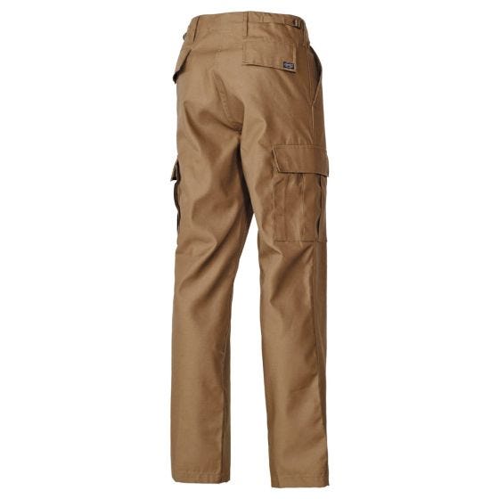 Calças de combate MFH US BDU - Coyote Tan