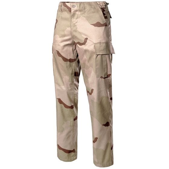 Calças de combate MFH US BDU - Desert 3 Cores