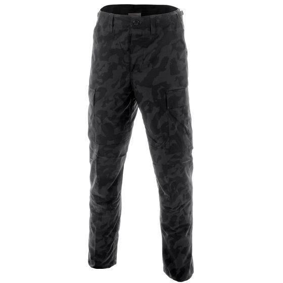 Calças de Combate MFH BDU Ripstop - Night Camo