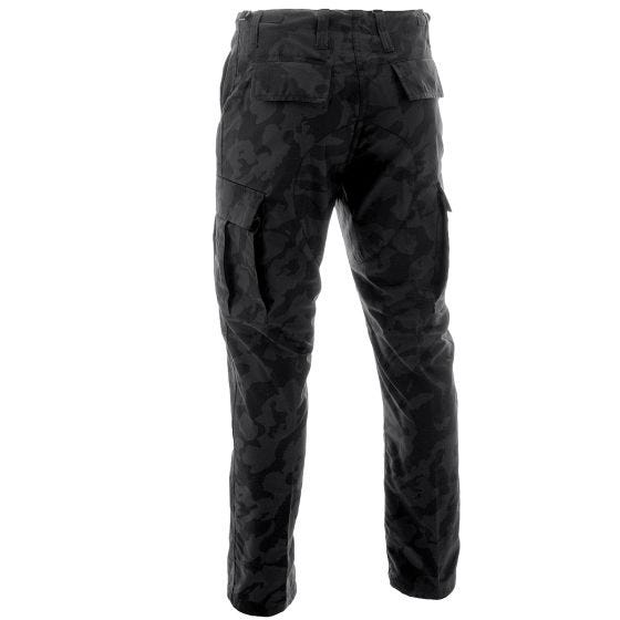 Calças de Combate MFH BDU Ripstop - Night Camo