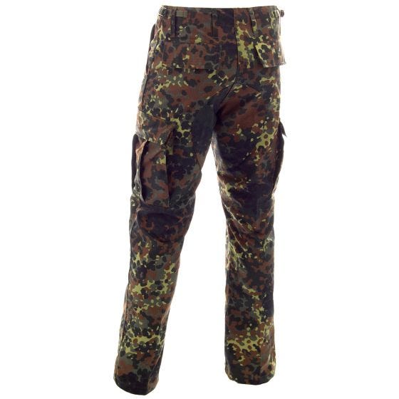 Calças de Combate MFH BDU Ripstop - Flecktarn