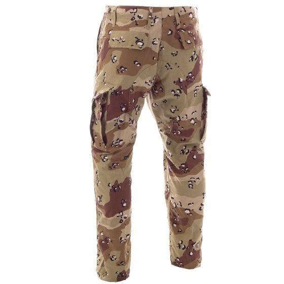 Calças de Combate MFH BDU Ripstop - Desert 6 Cores